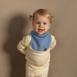 Calentador de cuello Dickie para niños de punto de merino y cachemira