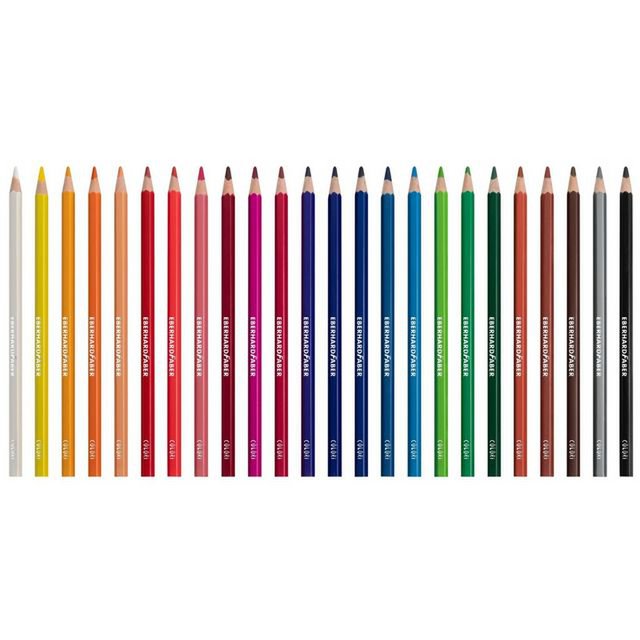 Colored pencil EFA 17.5cm cardboard case of 24 pcs. ass.kl wood-free