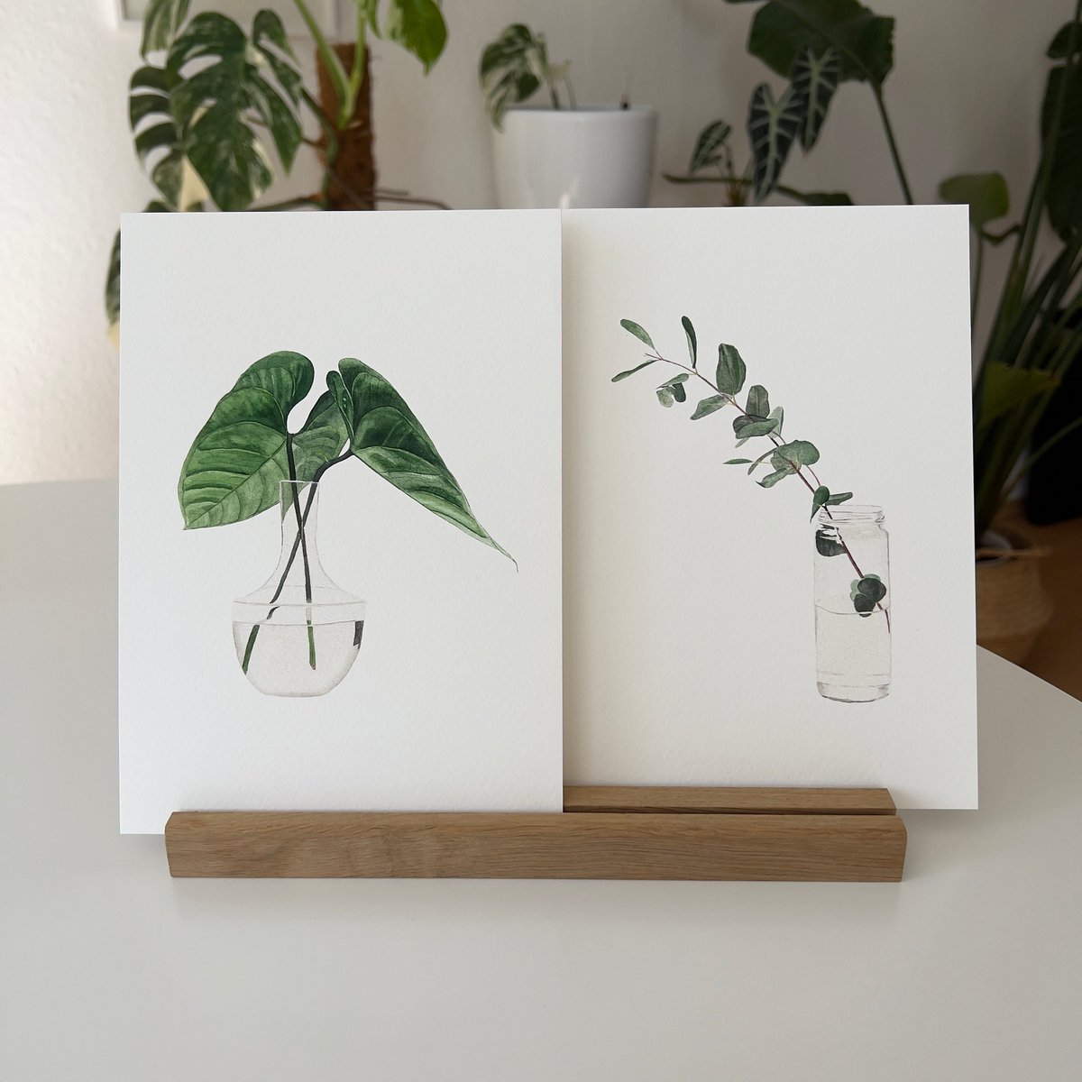 Fine Art Print - 2er Set Pflanzen