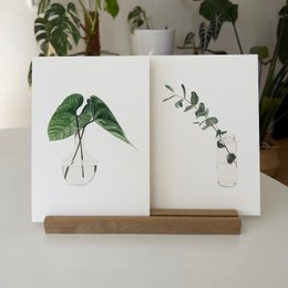 Fine Art Print - Sæt med 2 planter