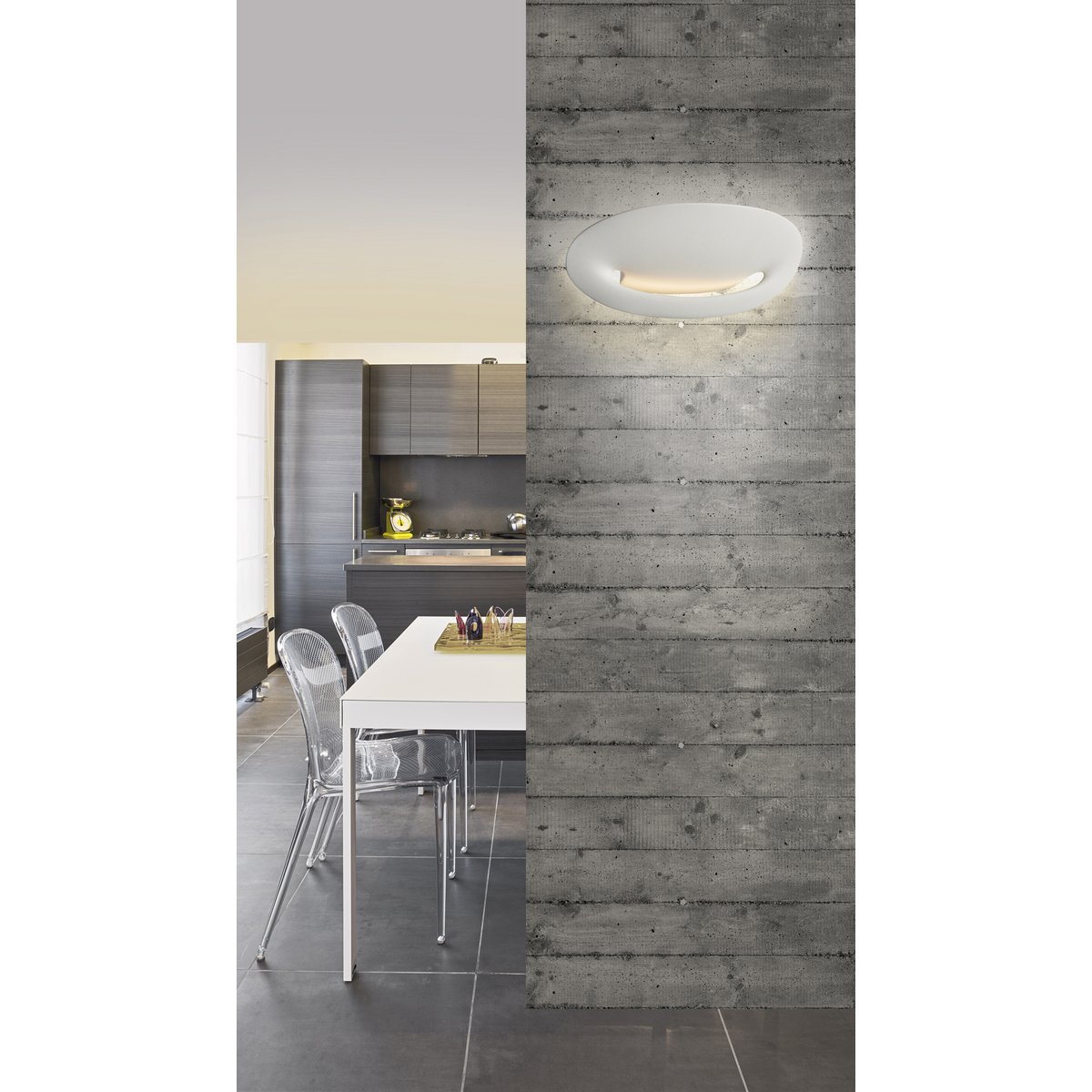 LAMPE MURALE BLANCHE LARGO