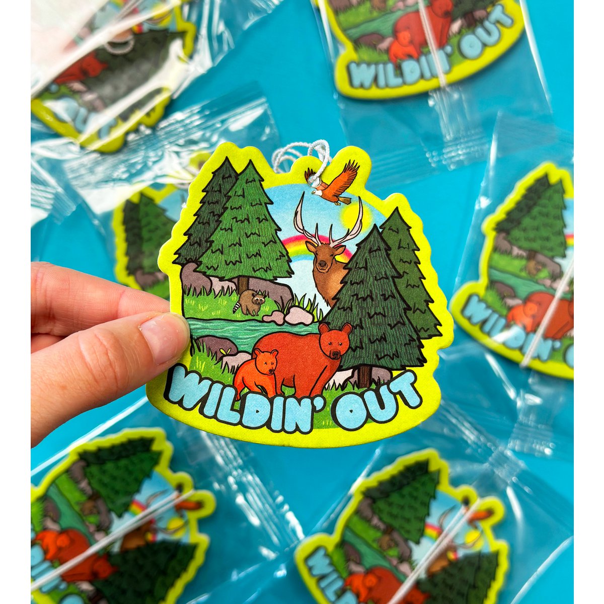 Wildin' Out Nature Forest Animals Lufterfrischer