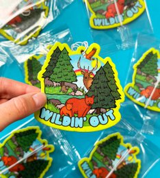 Wildin' Out Nature Forest Animals Lufterfrischer