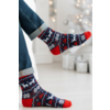 RIKSON men's Christmas socks with reindeer