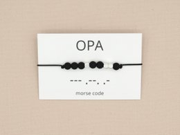 morse code armband opa