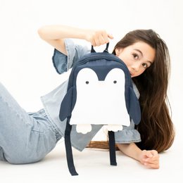 Animal fashion backpack for children "the little penguin" - Miyu Marine