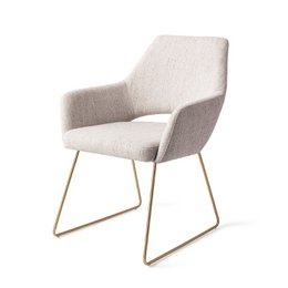 Jesper Home Yanai Dining Chair Slide Gold