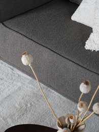 Beigefarbener Velluto-Teppich – 200 x 280 cm