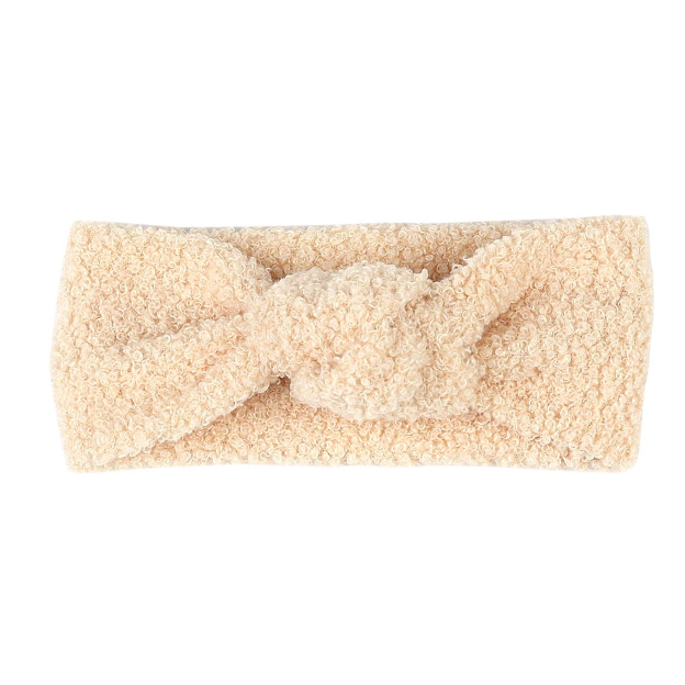Bandeau Teddy crème
