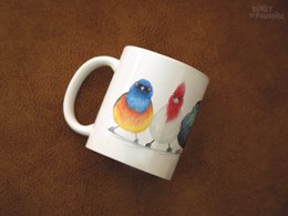Keramische mok, Zuid -Amerikaanse vogels, grappige mokken, dierenmok