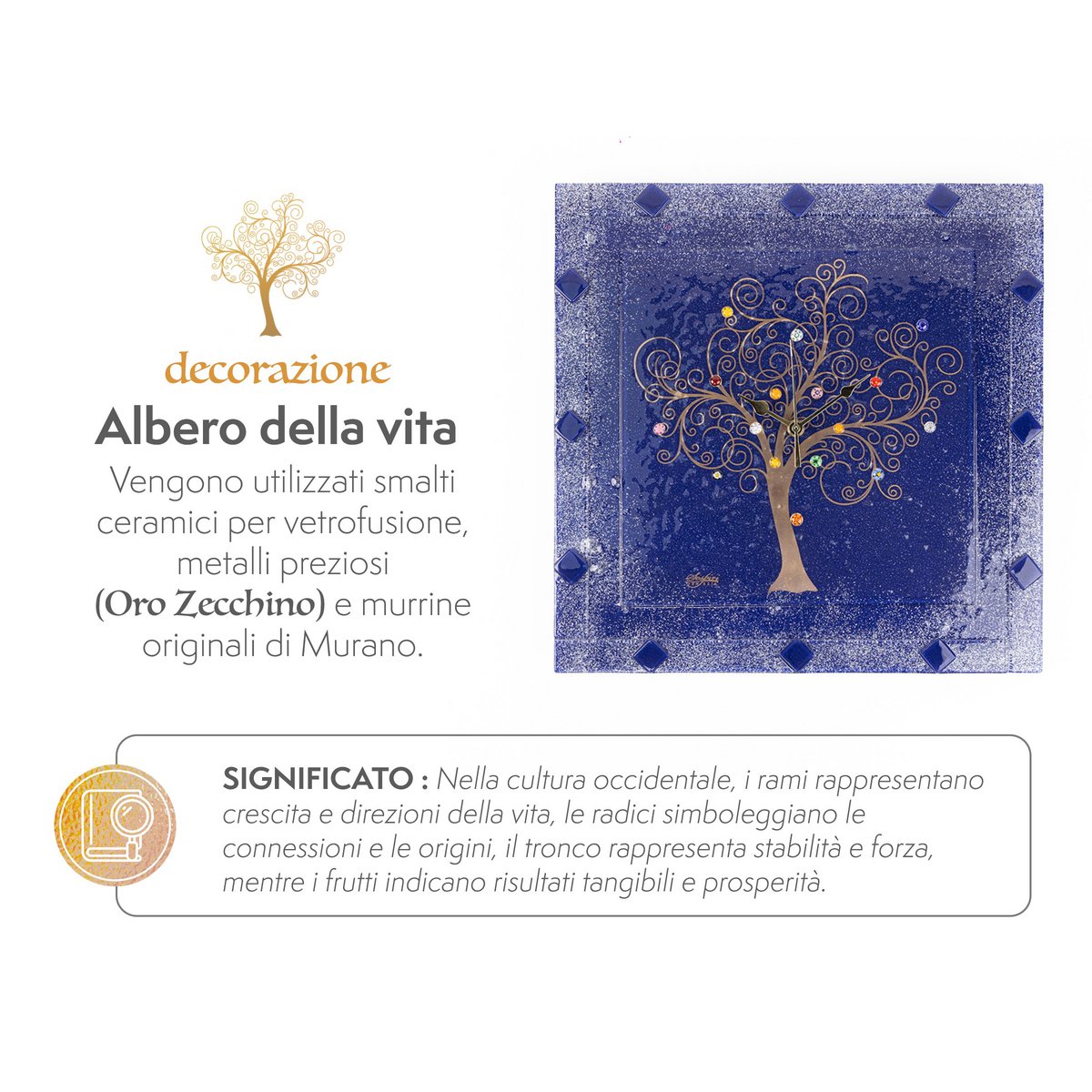 Murano Glass Flower Bowl, Geschenkidee, goldene Baumdekoration und Murano Murrine