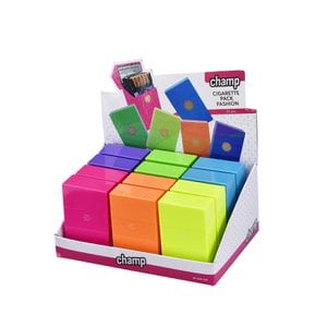 Fluo cigarette case - 20 cigarettes