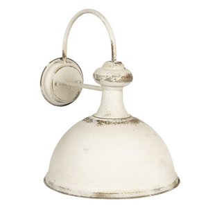 Wandlampe 34x41x43 cm weiße Eisenwandlampe