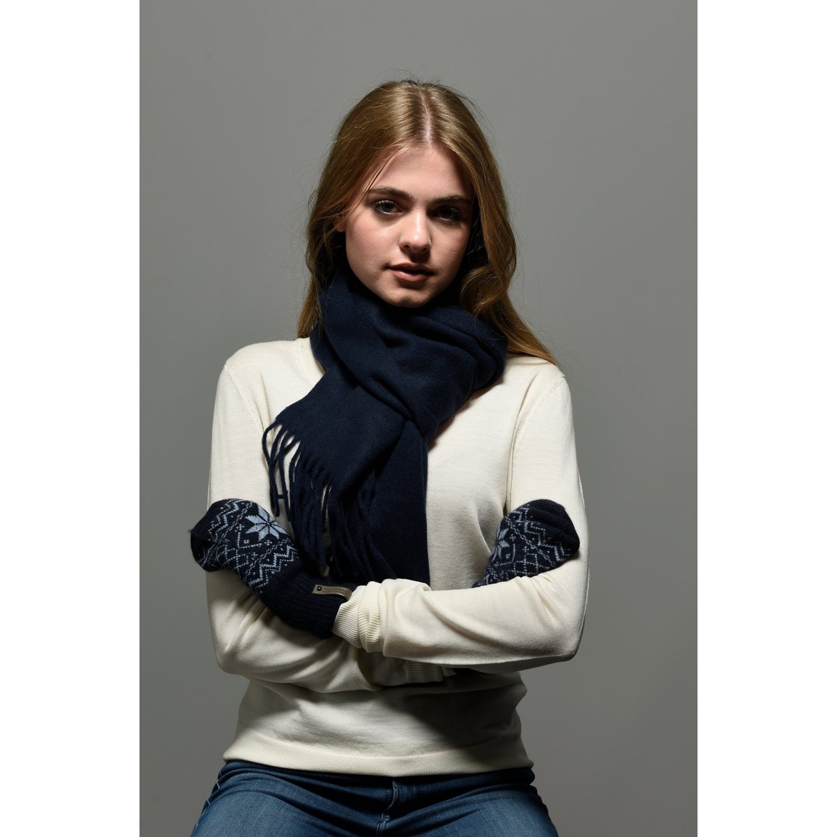 "Tsasan" Cashmere Mittens