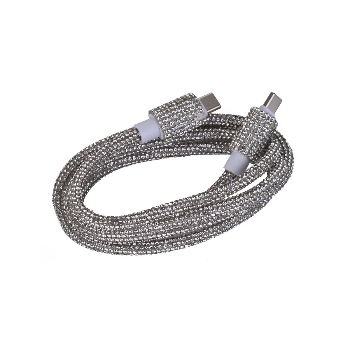 Schnellloading Kit Silber-Strass-20W & 40W, Typ-C