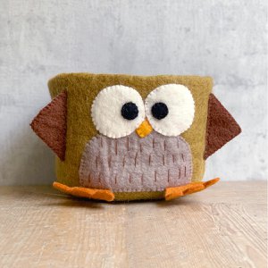 Basket owl brown