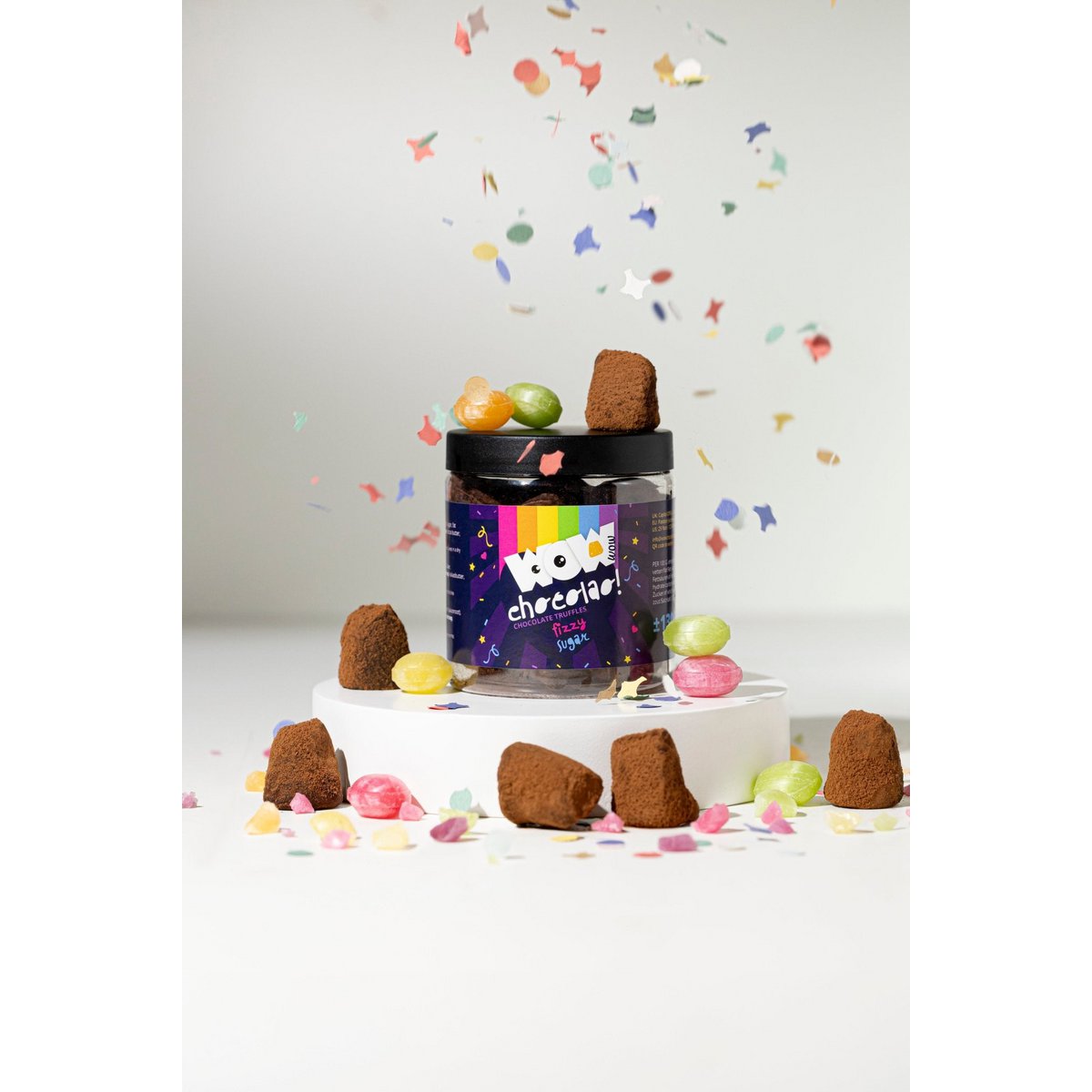 Popping Candy - Pride month chocolate truffles - Gifting jar 130g