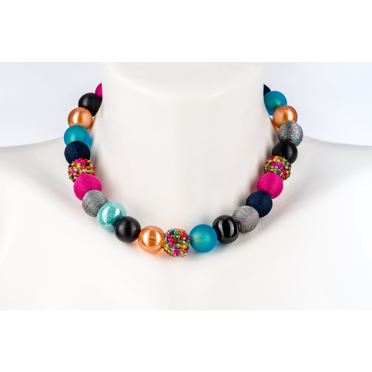 Stephisimo "Bollywood" necklace, Psychodelic