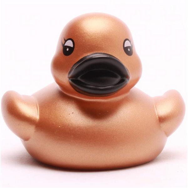 Bath duck mini - gold - rubber duck