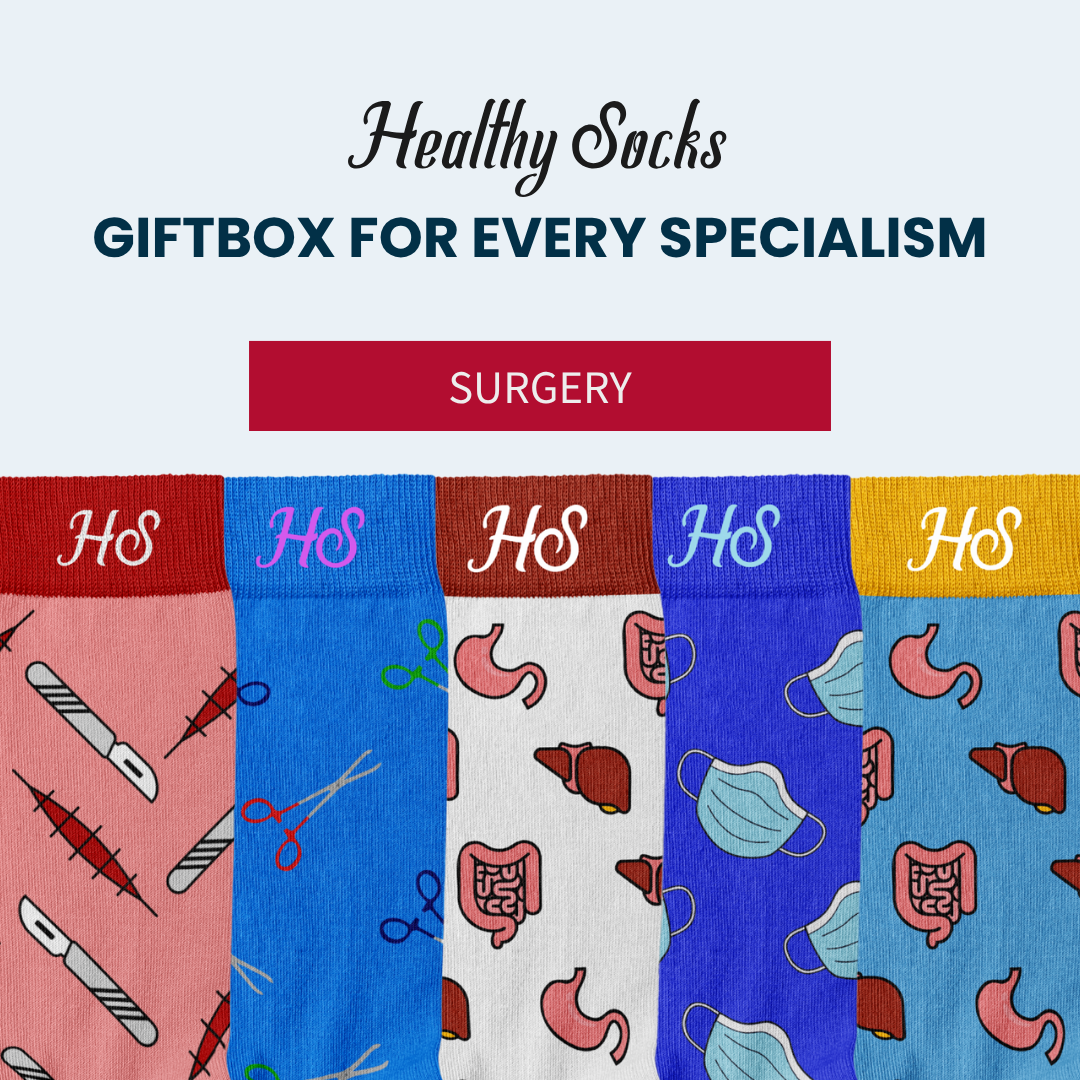 Gesunde Socken Geschenkbox - 5 medizinische Socken Ihrer Wahl