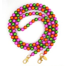 Telefonkabel LizzyMae Fuchsia-Orange-Grün klein 10mm