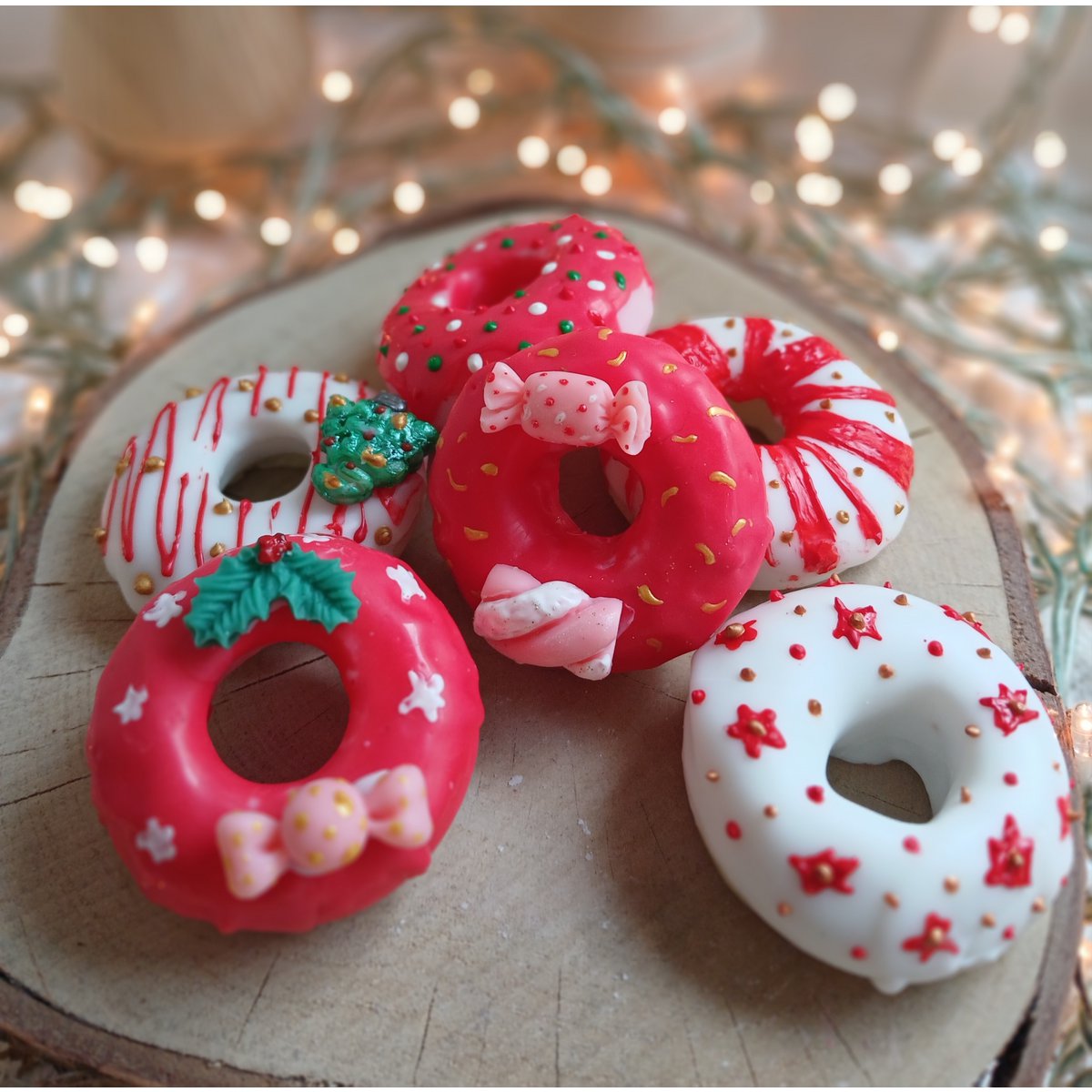 Weihnachtsstreuselwachs schmilzt
