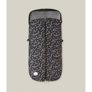 UNIVERSAL FOOTMUFF WATERTIGHT 46X105 CMS - CORAL FLEECE - MOD. MONTAN - PINK