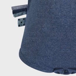 OrganicEra Body bio pour bébé L/S, Indigo