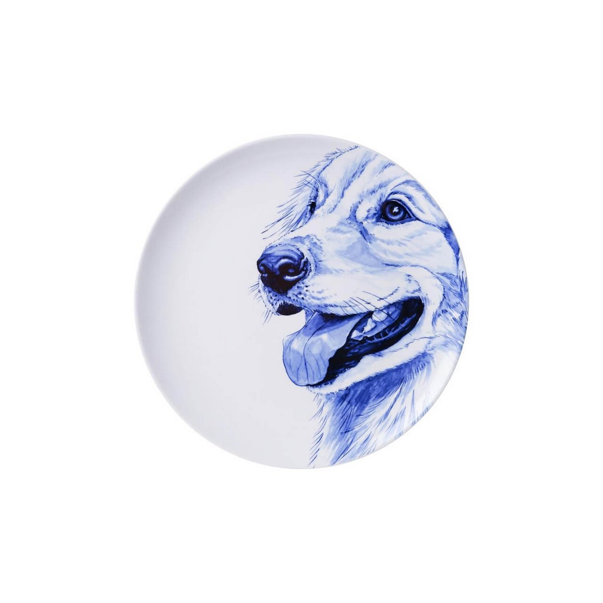 Wandbord Golden retriever