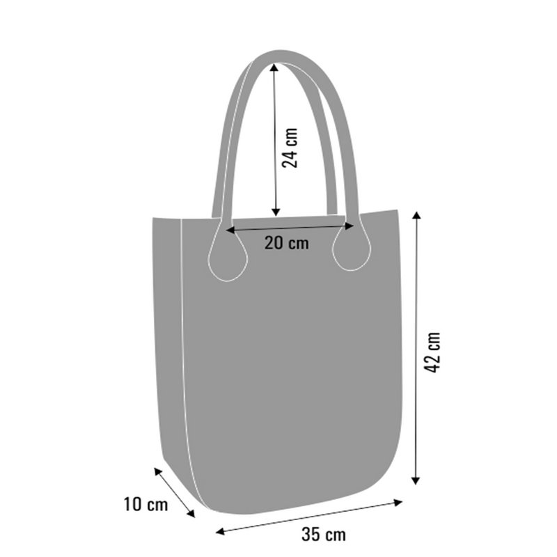 Primavera Shoulder Bag In Felt City Line Bertoni