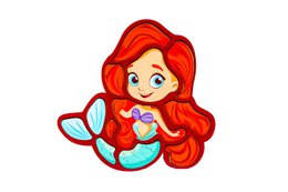Wooden Mermaid Puzzle for Kids