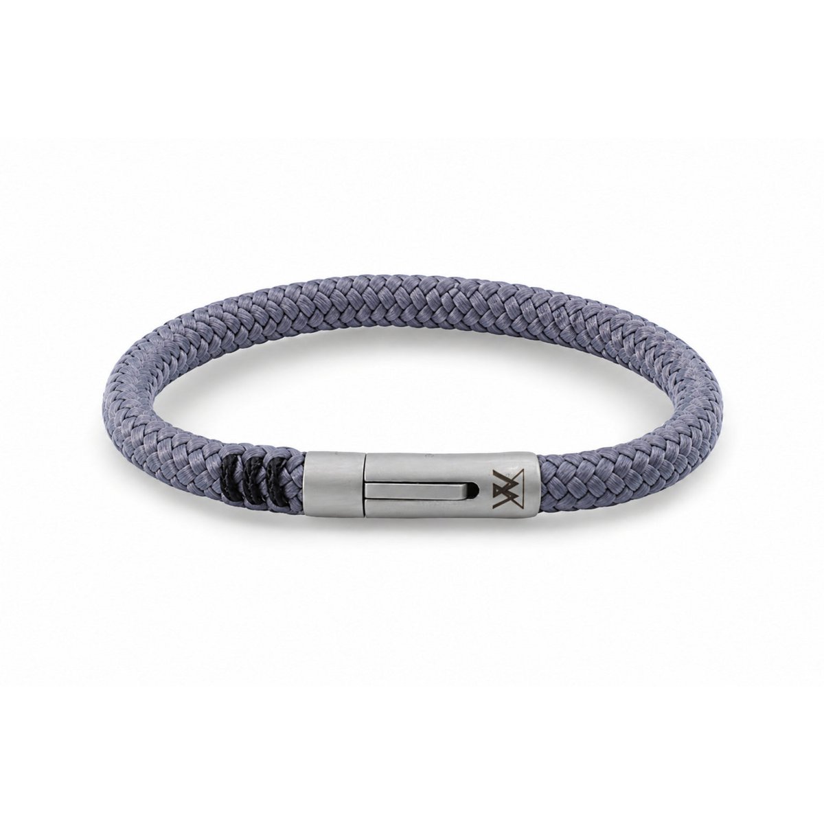 Bracelet corde 6mm - Collection Ruyter | Édition argent