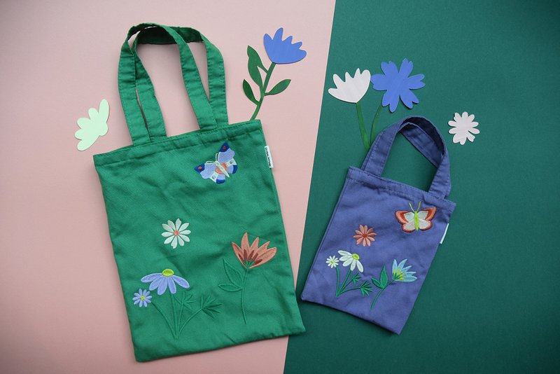 Totebag Papillon Petit Lilas