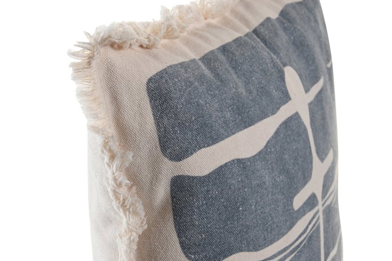 COTTON CUSHION 45X10X45 WORN 2 ASSORTMENTS. TX203854