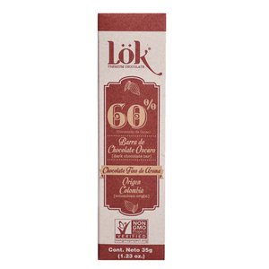 Dunkle Schokoladenbar | 60% Cacao | 35G