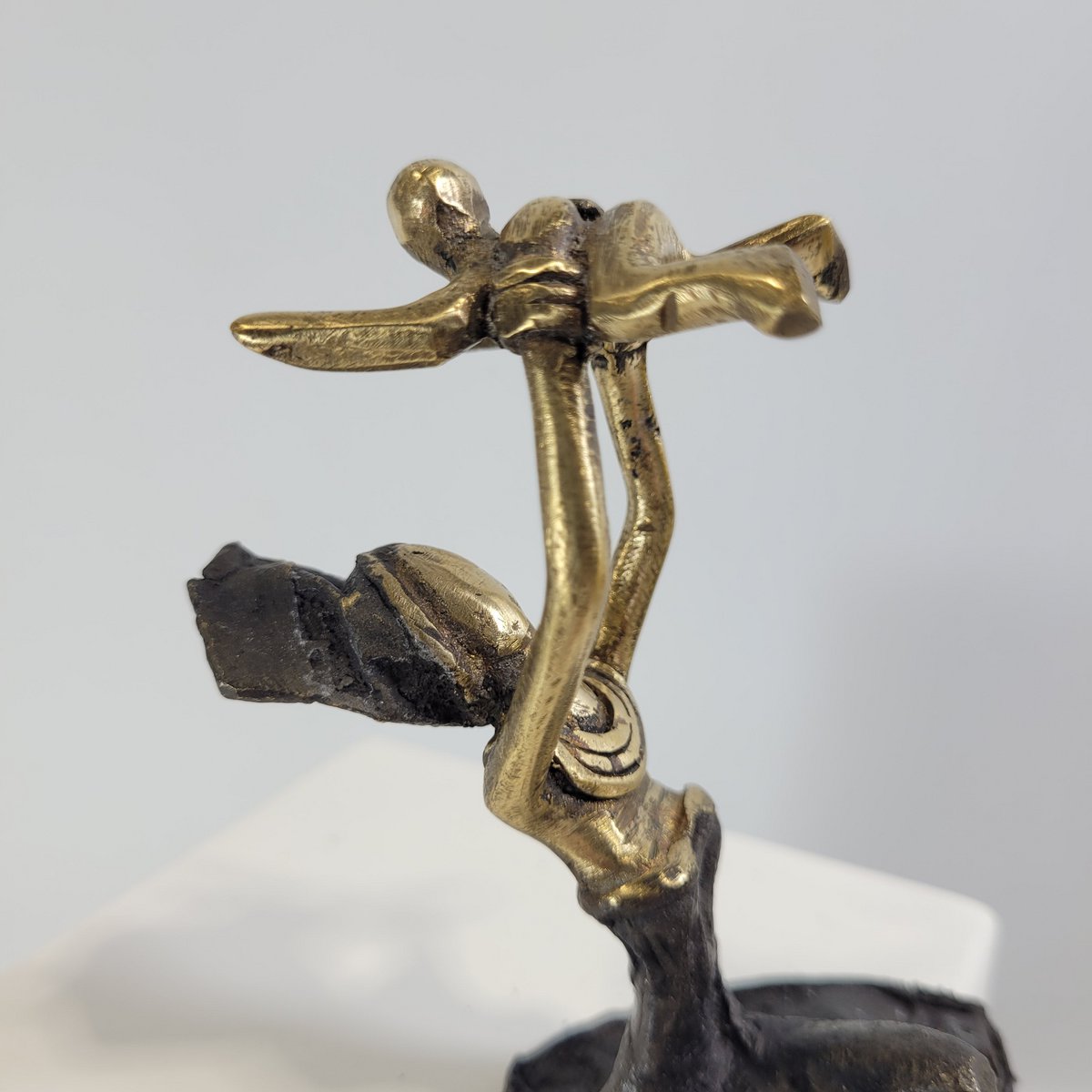 Bronzeskulptur "Flying Baby" af Karim Sana | 15 cm | forskellige farver