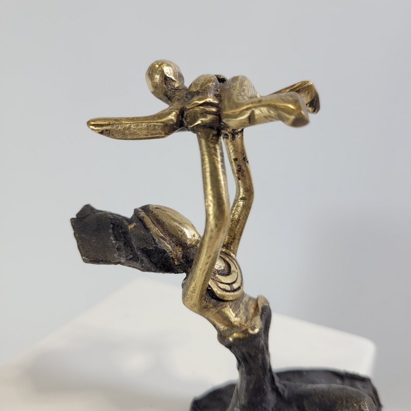 Sculpture en bronze "Bébé volant" de Karim Sana | 15 cm | Couleurs différentes