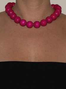 Posie Bold Necklace | Fuchsia