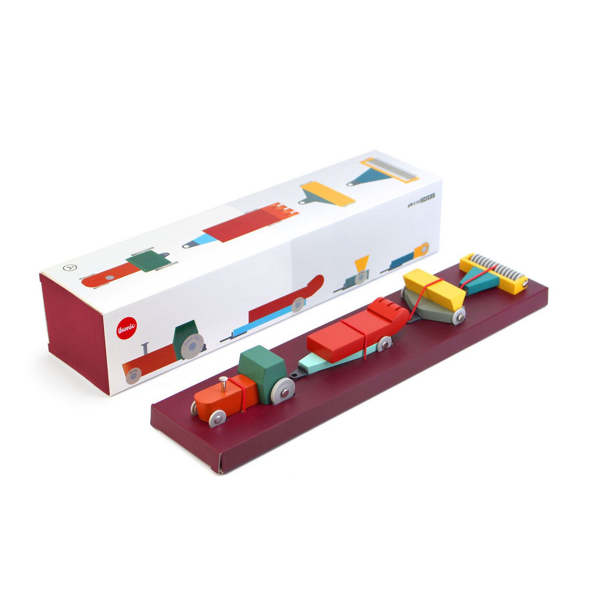 Floris Hovers Duotone Car No.7 - Tractor Set