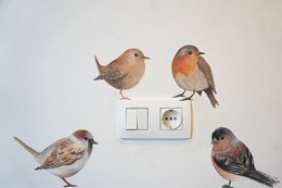 Muursticker Vink