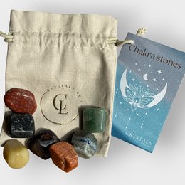Chakra Meditation Stones - Small - Sack Stones - Trommel Stones - Gemstones