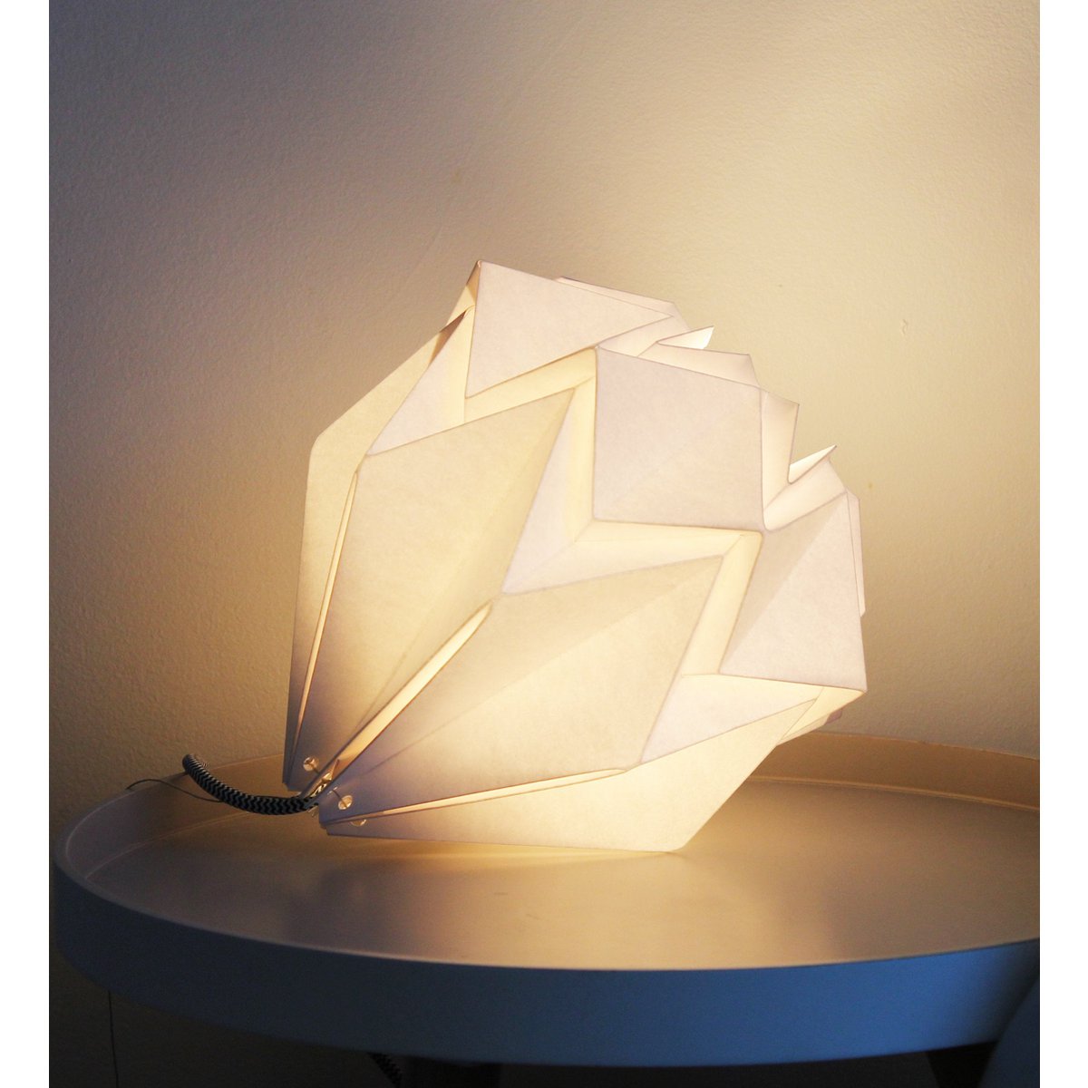 Plain Color Origami Paper Lamp
