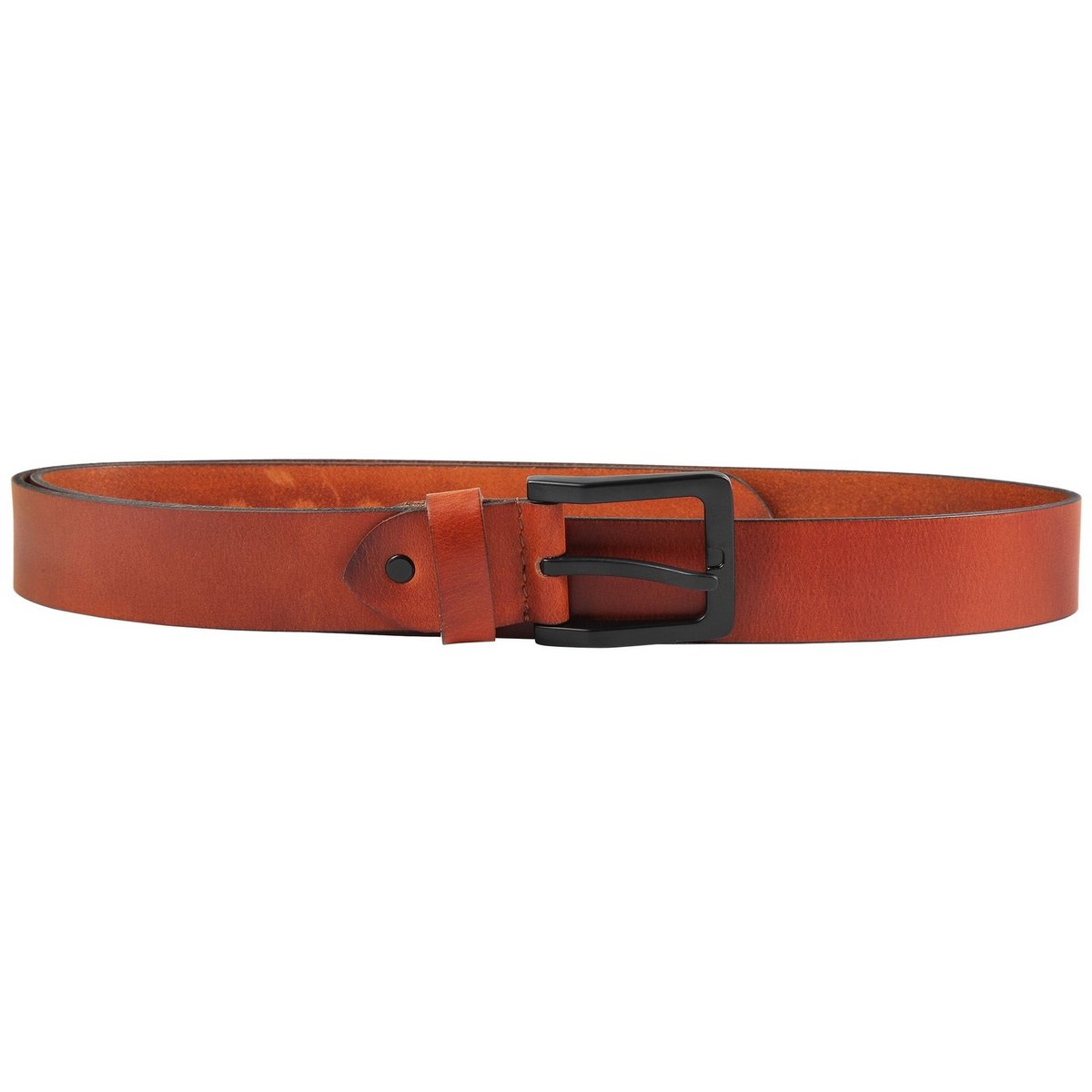 Leonardo Verrelli genuine leather belt, light brown