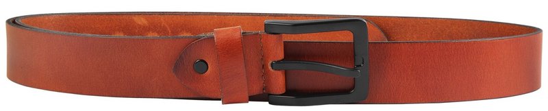 Leonardo Verrelli genuine leather belt, light brown