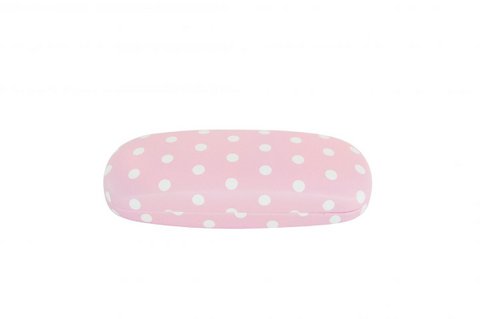 Brillenetui Polka Dot pink 16x3,5 cm Isabelle Rose