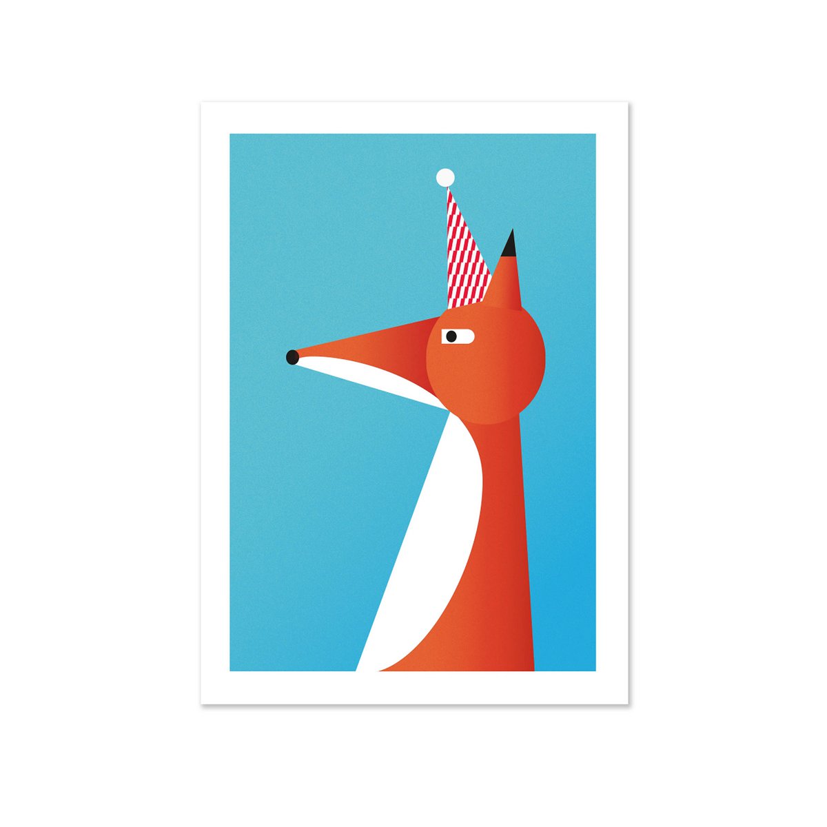 PARTY FOX | FSC® postcards | Dutch Design