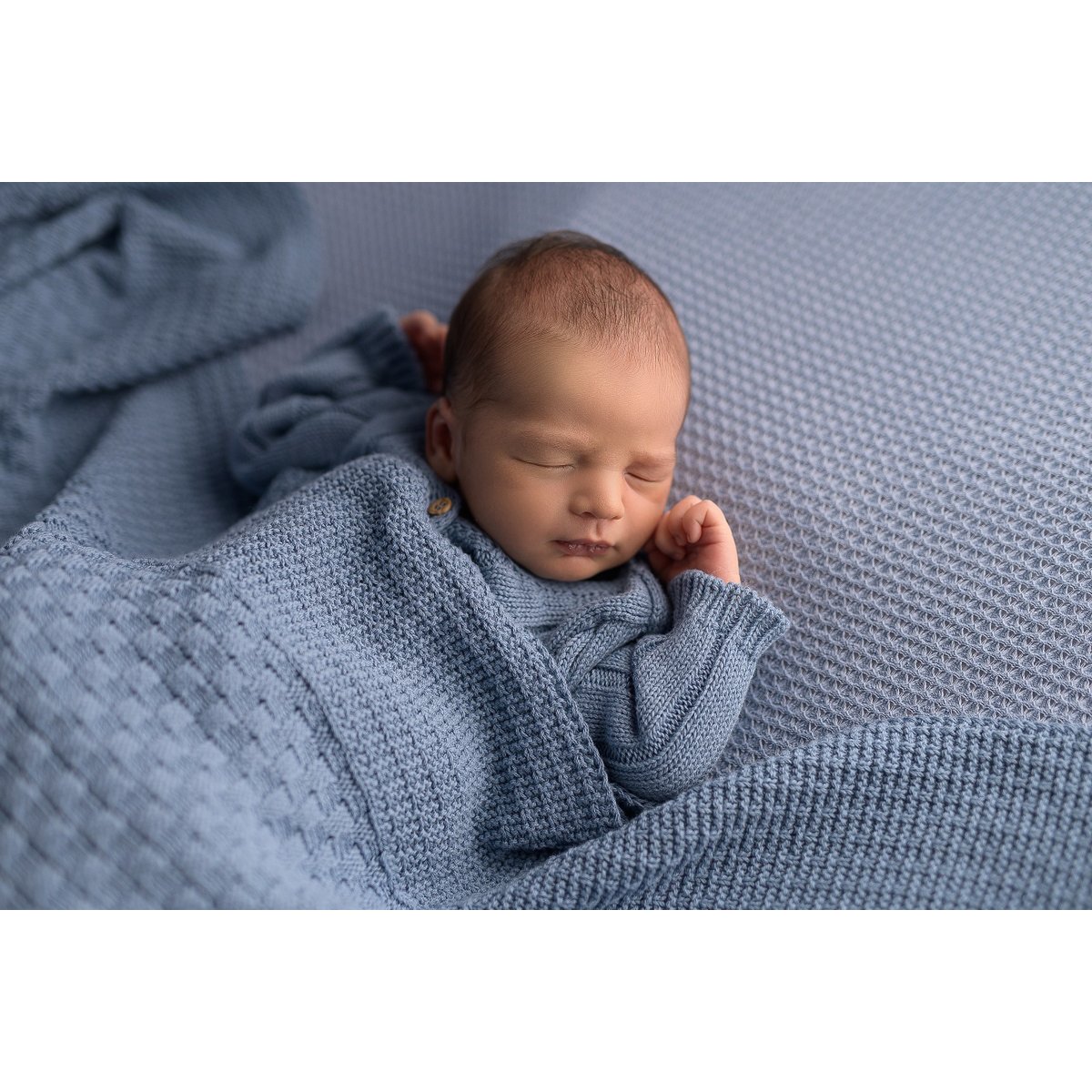 Quadratische Babydeckenjeans