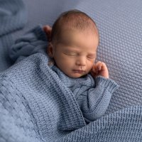 Square baby blanket jeans