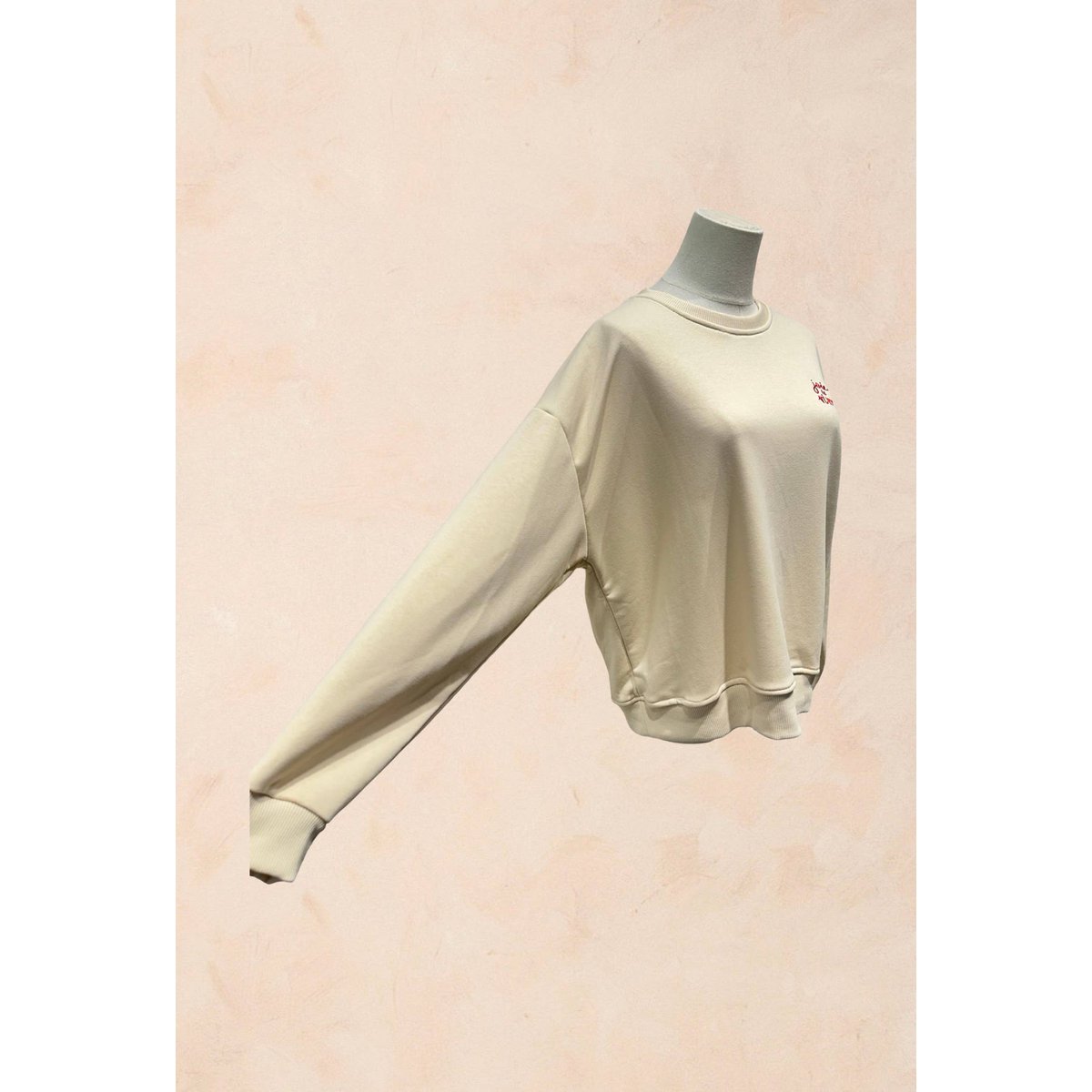 Sweat joie de vivre en coton