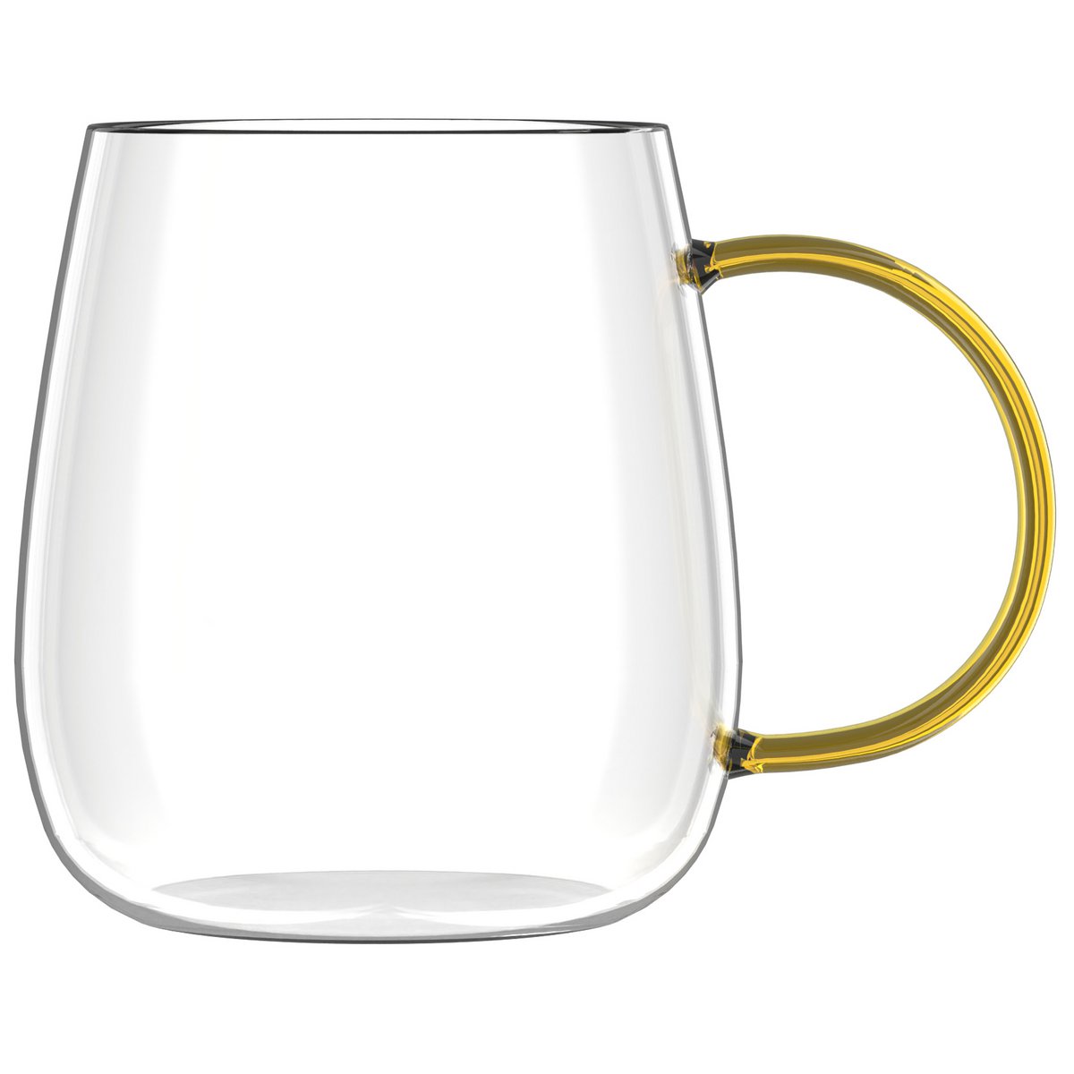 SET de 2 vasos monopar con tirador amarillo BOLLA 1173